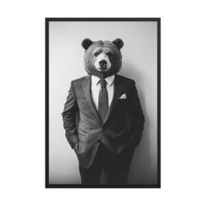 Bear Suit Canvas